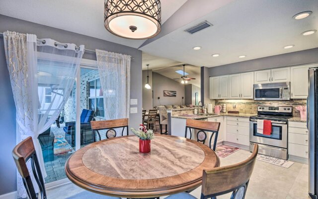 Chic Palm Coast Escape: Lanai & Heated Pool!