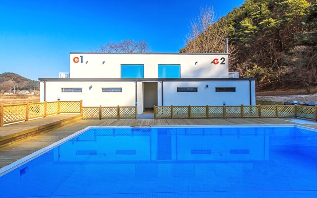 Gapyeong Dangdangi Pet Poolvilla Blue
