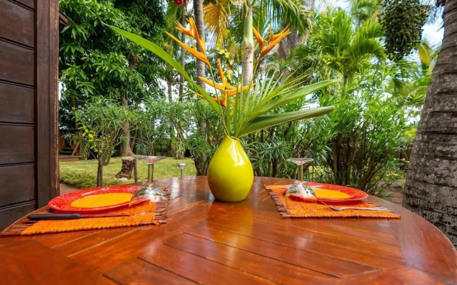 Baobab Et Palmiers