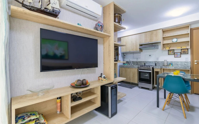 Agradável apart no Cupe Beach Living