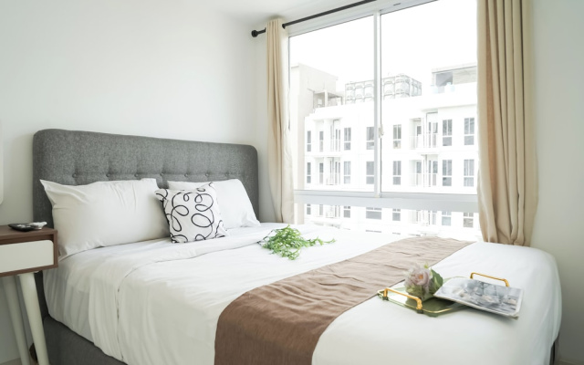 Calm And Restful 1Br At Apartment Tokyo Riverside Pik 2