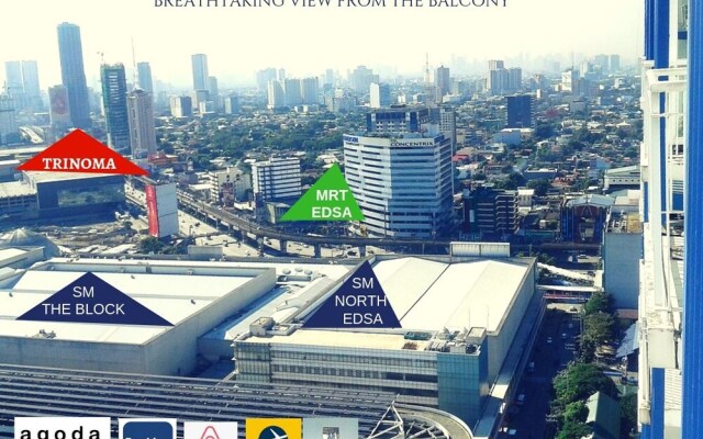 Breathtaking View SM North 1BR Condo
