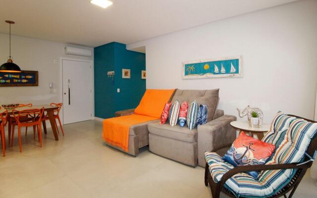 1087 Novíssimo apto na praia de Bombinhas