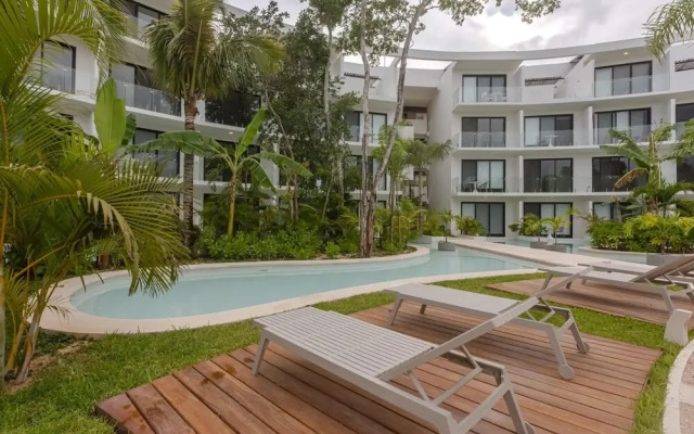 Modern Stunning Studio Swim-up Pool Fully-equipped Gym, Tulum
