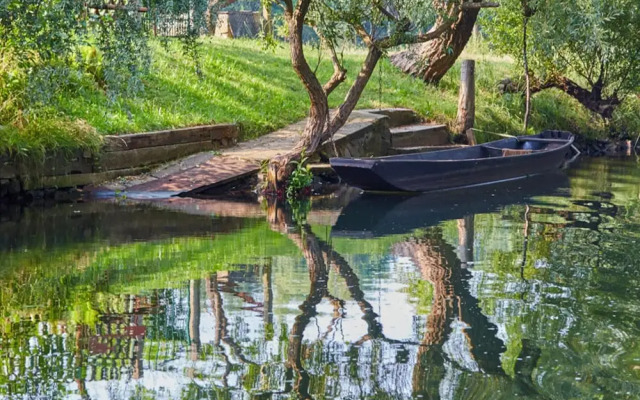 Bungalow in Lubben With a Terrace