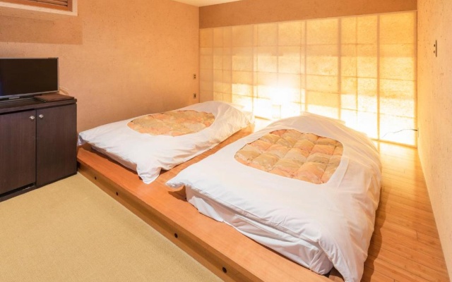 Twin Deluxe room with Tatami Area (트윈 침대 2개) 사진 1