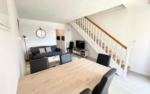 T3 Duplex Top Cosy Balcon 300m des plages