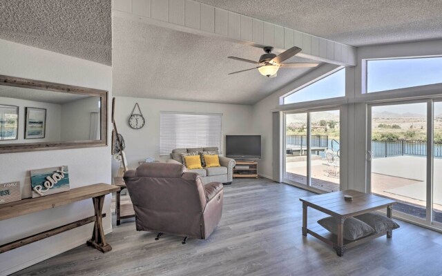 Riverfront Bullhead City Home w/ Private Dock