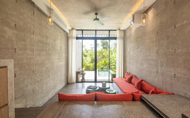 Modern 2BR Villa Enclosed Living Heart of Canggu – Guest Rooms – Kerobokan