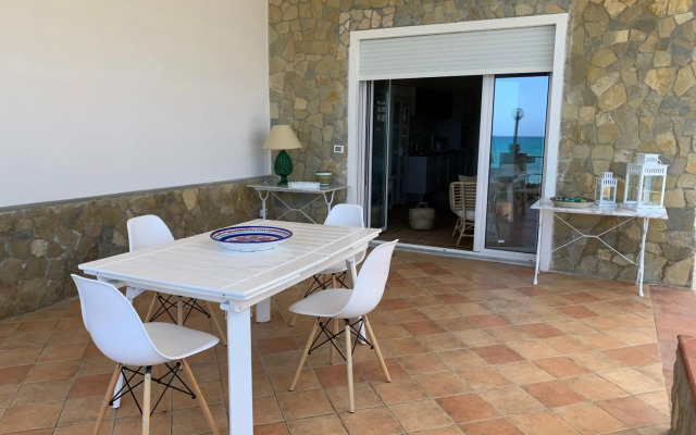 Sfondo Blu Villa sul mare