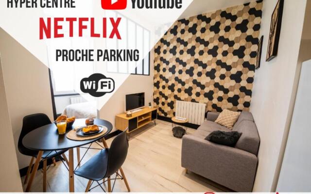 Magnifique Appartement - " Le Scandi " - Hyper Centre Ville Agen