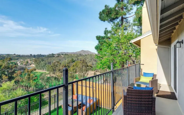 Balconies & Views: Modern Abode in Poway!