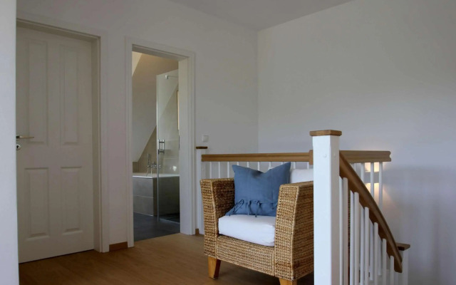 Ferienhaus Rohrweihe Haus Terrasse, Gartennutzung, Meerblick