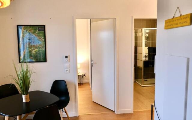 T2/Hyper centre La Teste/5 mins port et marché!