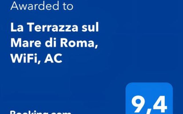 La Terrazza Sul Mare Di Roma 2Plus3 Wifi Ac