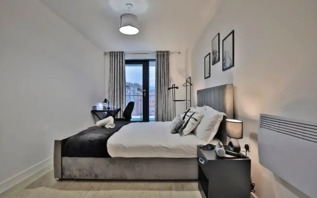 Manchester - 2-bed Apartment - Sleeps 4 - Wifi