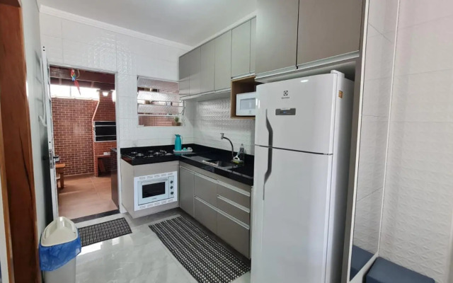 Apartamento Ubatuba com área gourmet