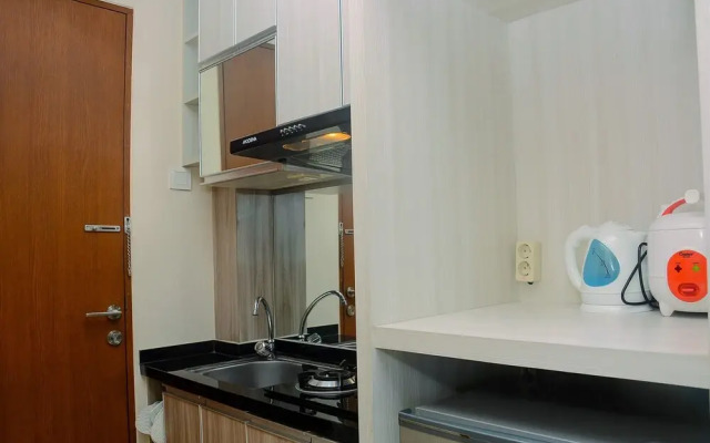 Cozy With Good Location Studio At Tifolia Apartment By Travelio