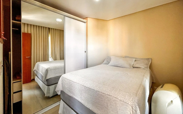 Apto Aconchegante c Wifi Ar-condicionado e Garagem