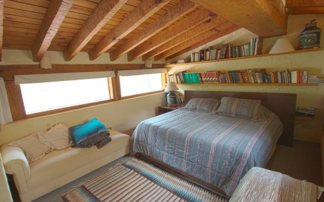 Country House In The Woods With River