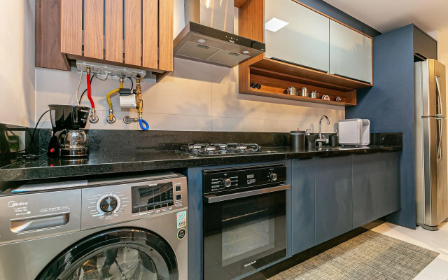 Apto Moderno a poucos passos do Mar JRR309