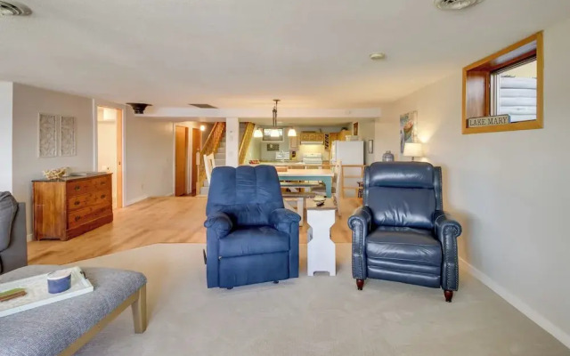 Boat Dock & Private Beach: Lake Mary Retreat!