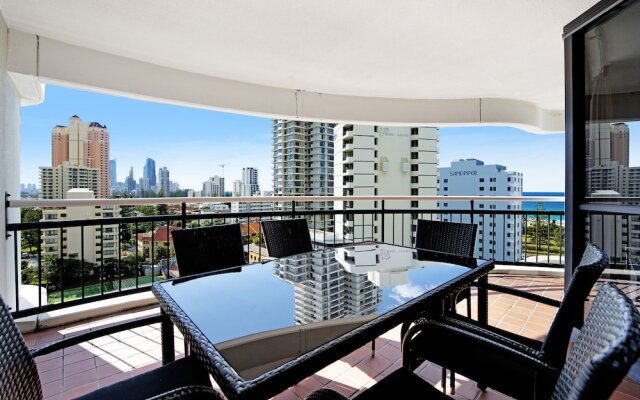 Victoria Square 2 Bed Ocean View Broadbeach