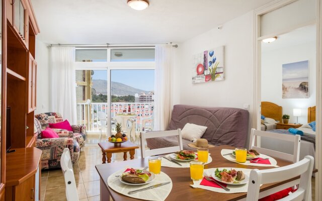 Y7f. Apartment in Playa las Américas, Wifi, Terrace,Pool View