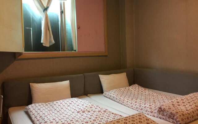 Backpackers in Jeju City Center