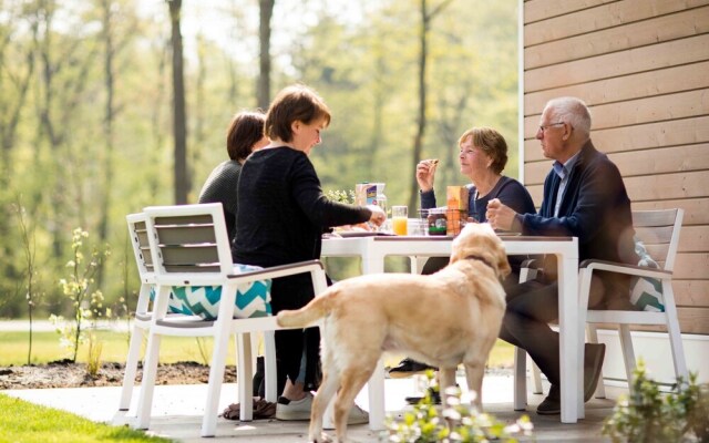 Modern chalet with a dishwasher, located in Park De Veluwe