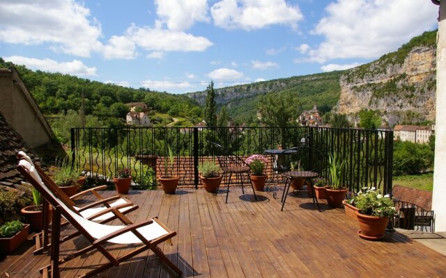 Un jardin dans la falaise