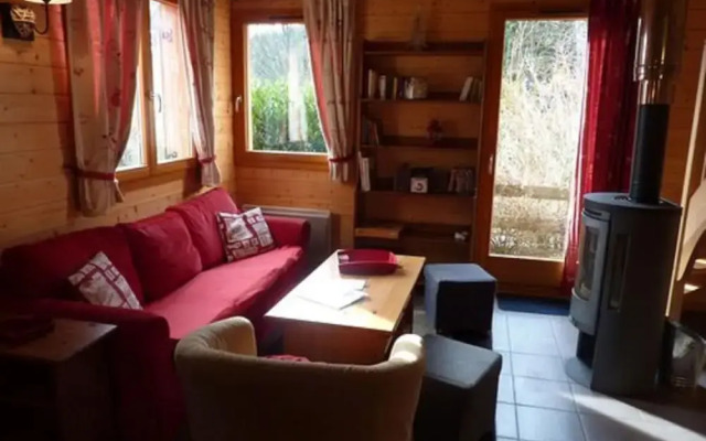 Cozy Chalet in Liézey With View of French Countryside