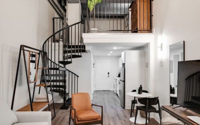 Sosuite 1BR Loft w W/d, Gym, Lounge