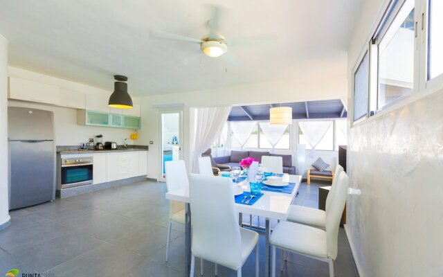 Punta Cana Beachfront Apartment With BBQ Private Terrace