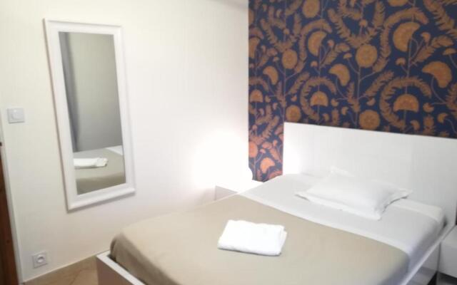 Chambre avec tout le confort d'un appartement