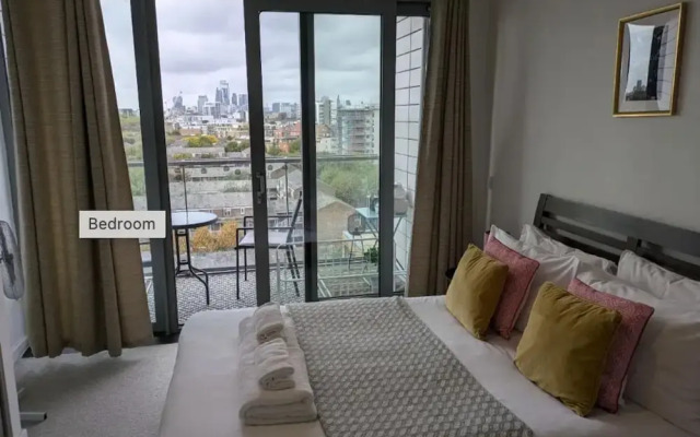 Apartmentsleeps3-balcony-near Canarywharf-gym