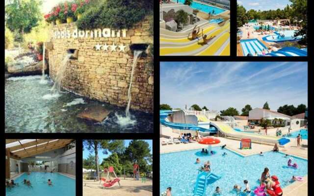 Bungalow With 2 Bedrooms in Saint-jean-de-monts, With Pool Access and