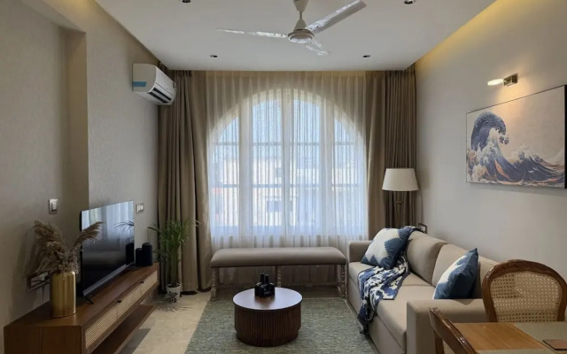 Stylish 1BR With Pool 5 Mins to Candolim Beach