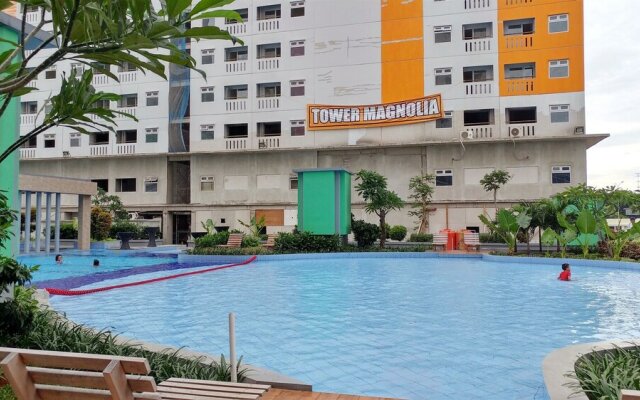 2BR Green Pramuka City Apartment Direct Access to Mall