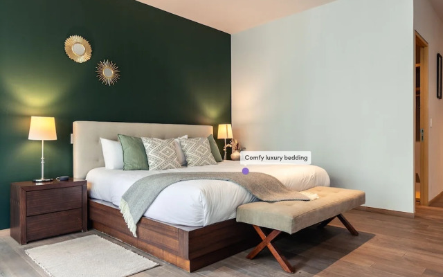 Casai Amazing & Luxury Unit in Polanco with a balcony