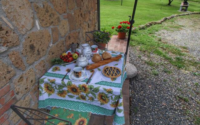Farmhouse in Proceno With Pool and Hill Views