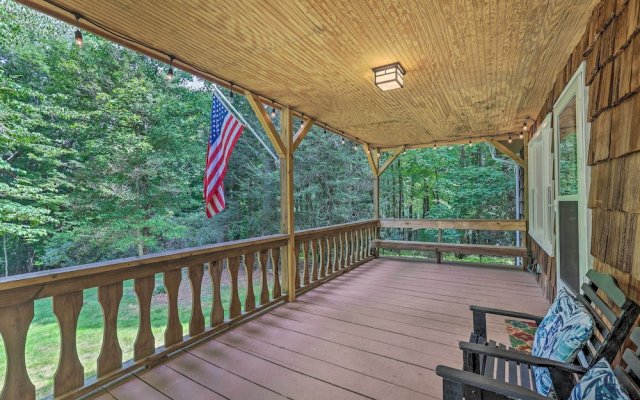 Peaceful Roaring Gap Retreat w/ Fire Pit & Patio!