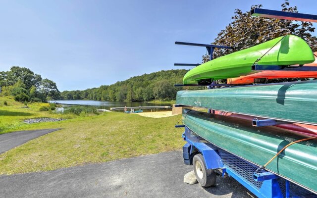 Poconos Vacation Rental w/ Pool Access & Hot Tub!