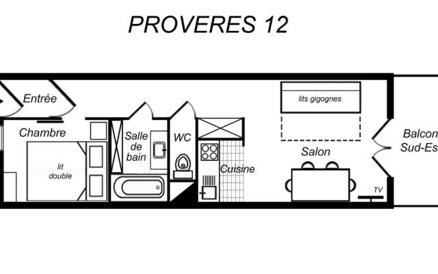 Appartement Méribel, 2 pièces, 4 personnes - FR-1-182-48
