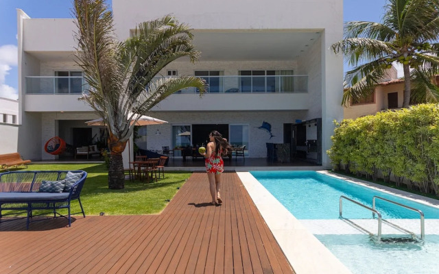 Casa luxuosa a beira mar de Jacumã RN