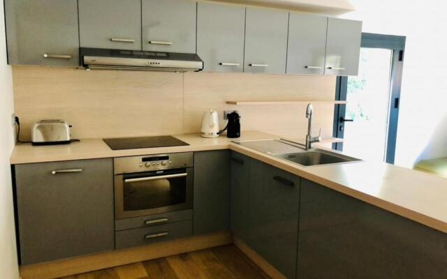 Modern house at the foot of the slopes