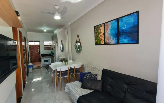 Apartamento Ubatuba com área gourmet