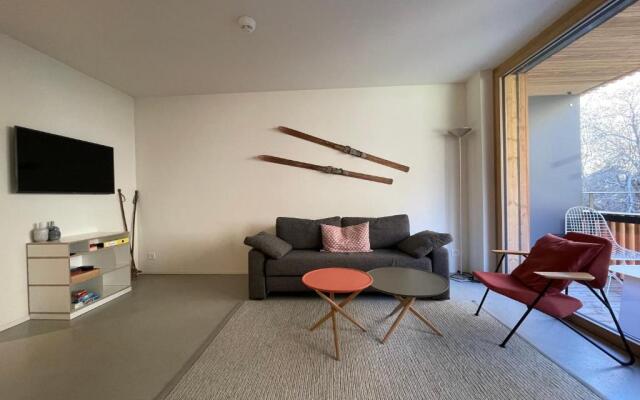 Ferienwohnung 3,5 Zimmer direkt an Ski- und Bikepiste