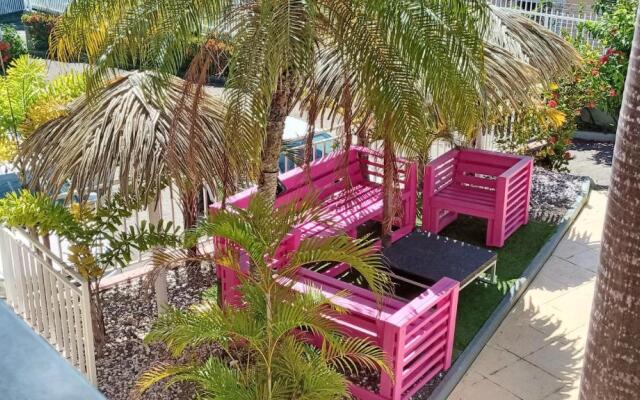 Appartement d'une chambre avec piscine partagee et wifi a Sainte Anne a 1 km de la plage