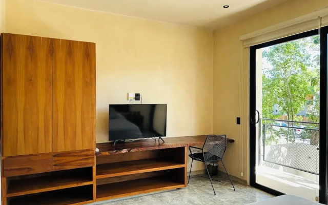 Pool with Private Balcony  Studio S13